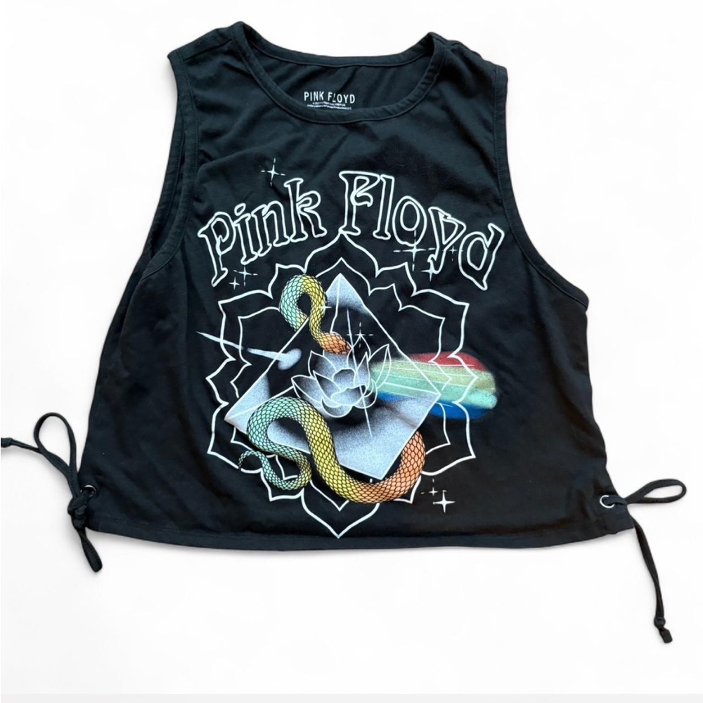 Pink Floyd Black Graphic Tank Top Throwback!!